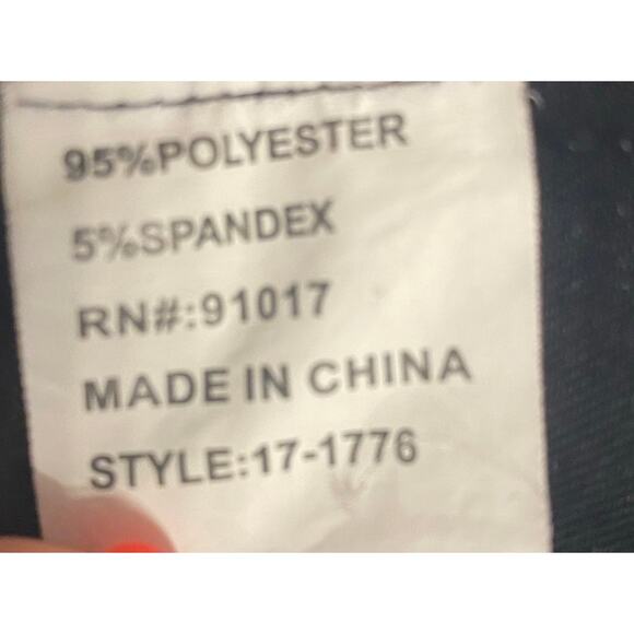 Black Velvet Red‎ Floral Embroidered Neckline Flare Bell Sleeve Mini Dress XS - Picture 9 of 9